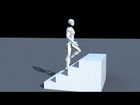 Walking up Stairs Animation