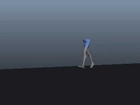 my lower walk cycle animation