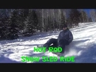 How To Snow Sled-Taking A Break From The Hot Rods And Custom Cars!