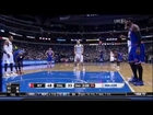 JR Smith Unties Shawn Marion's Shoe During Dirk FT