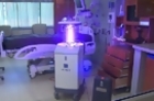 Robot Disinfects Hospital Room with a Zap