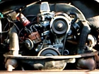 VW engine running