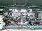 Land Rover series 3 running on fuel injection