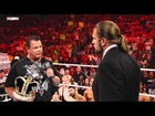 Superstars vote no confidence against COO Triple H - Monday Night Raw