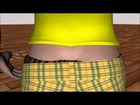 Pants Falling Down Animation Tests