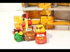 Angry Birds Play-Doh Game with Disney Cars Mater and Lightning McQueen Angry Birds Softee Dough