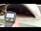 Raul's Ovens | Temperature Reading of Portable Wood-Fired Ovens