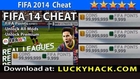 FIFA 14 Cheat get 99999999 Manager Money - Android -- Elite FIFA 14 iPad Cheat