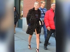 Sharon Stone Not Wearing Much More Than Fur